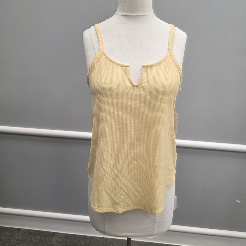 Athleta Light Yellow Wind Down Sleep Set NWT